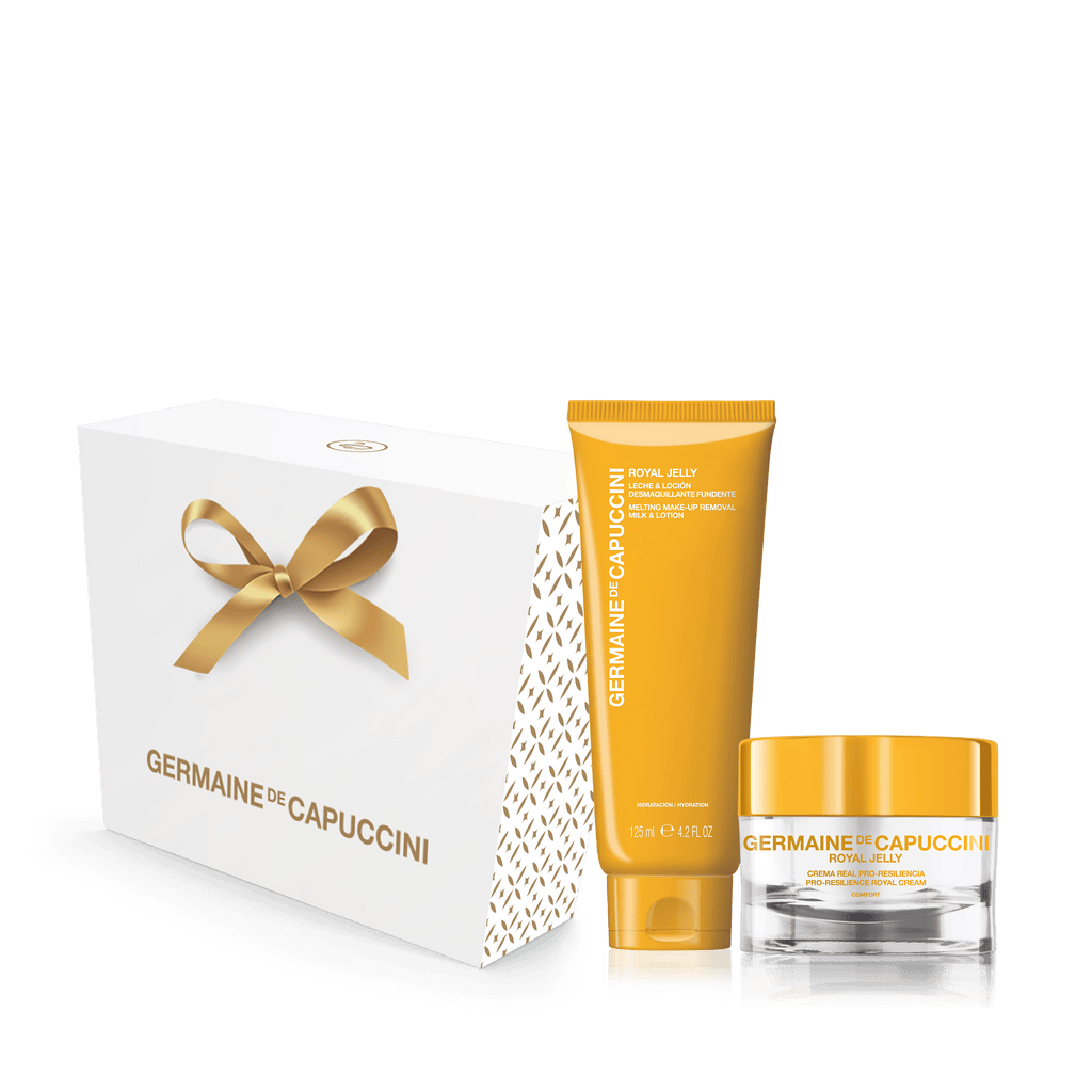 Royal Jelly Resilience Pack_ Comfort Cream + 50% Off Make-up Removal Milk - Germaine De Capuccini AU