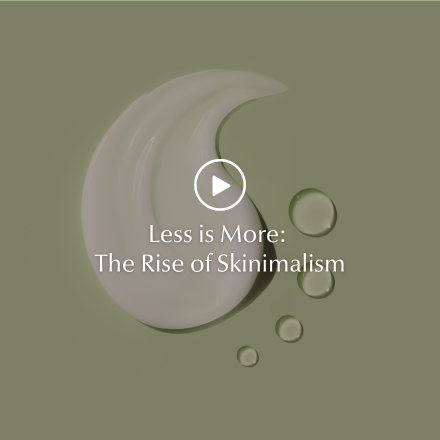 Skinimalism routine using a simple skincare routine – minimal steps for healthy, glowing skin