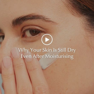 Layering Hyaluronic Acid Serum before moisturiser