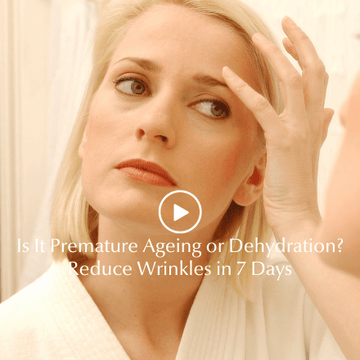 premature ageing or dehydration