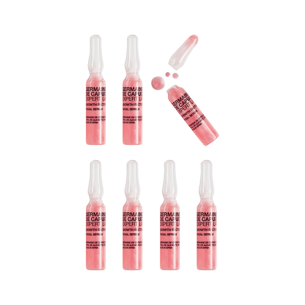 Expert Lab Growth Factor facial serum -  Ampoules -7 vials x 2 ml, front side