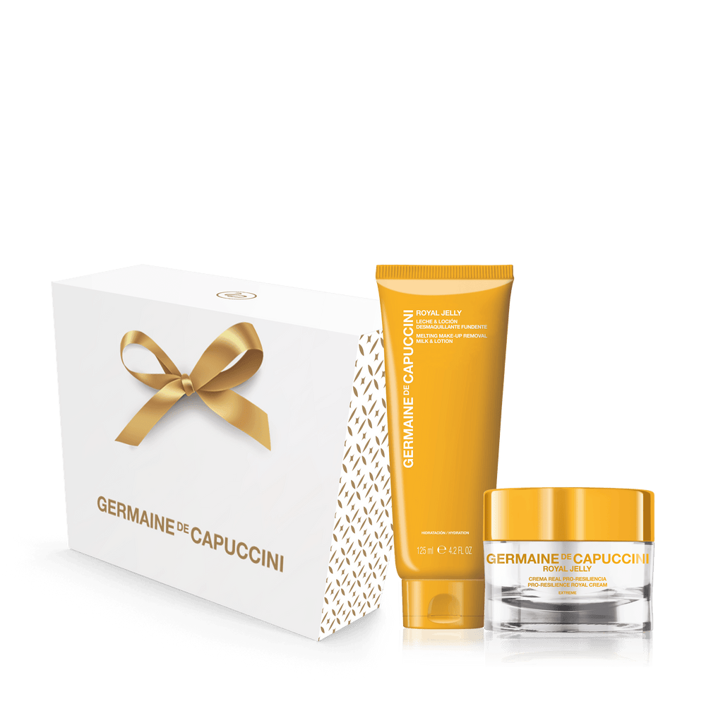 Royal Jelly Resilience Pack_ Extreme Cream + 50% Off Make-up Removal Milk - Germaine De Capuccini AU