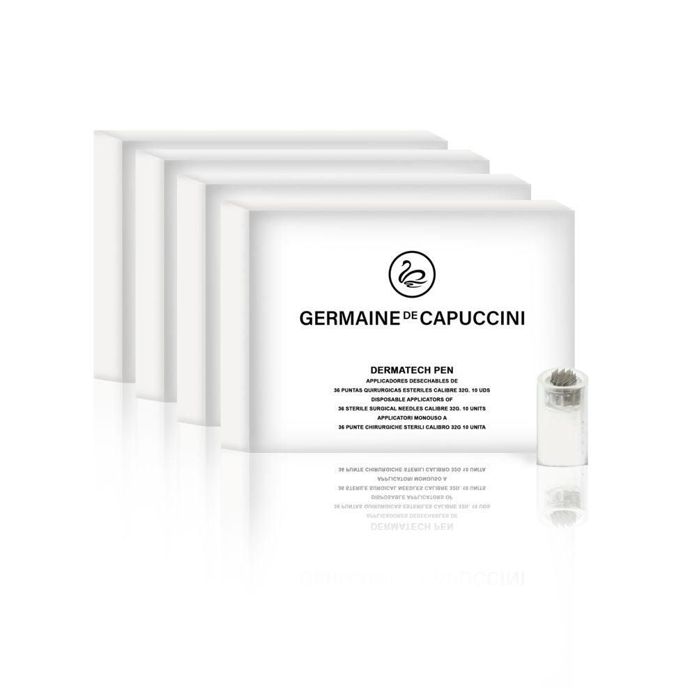 Dermatech Replacement Heads 4 X 10 Pack (Bulk Buy Discount 20% Off) - Germaine De Capuccini AU